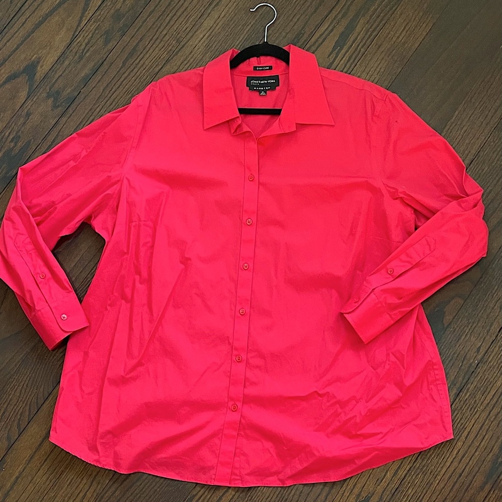 Jones New York Red Shirt